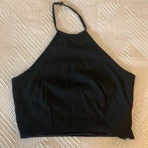 Tobi Black Crop Top